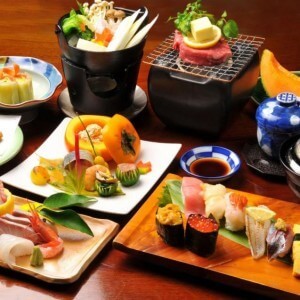 غذاهای مختلف ژاپنی