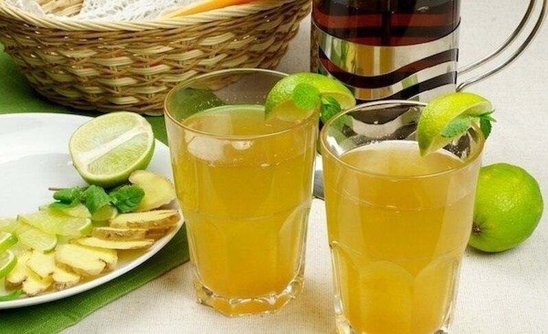 چای سبز لیموی لاغری